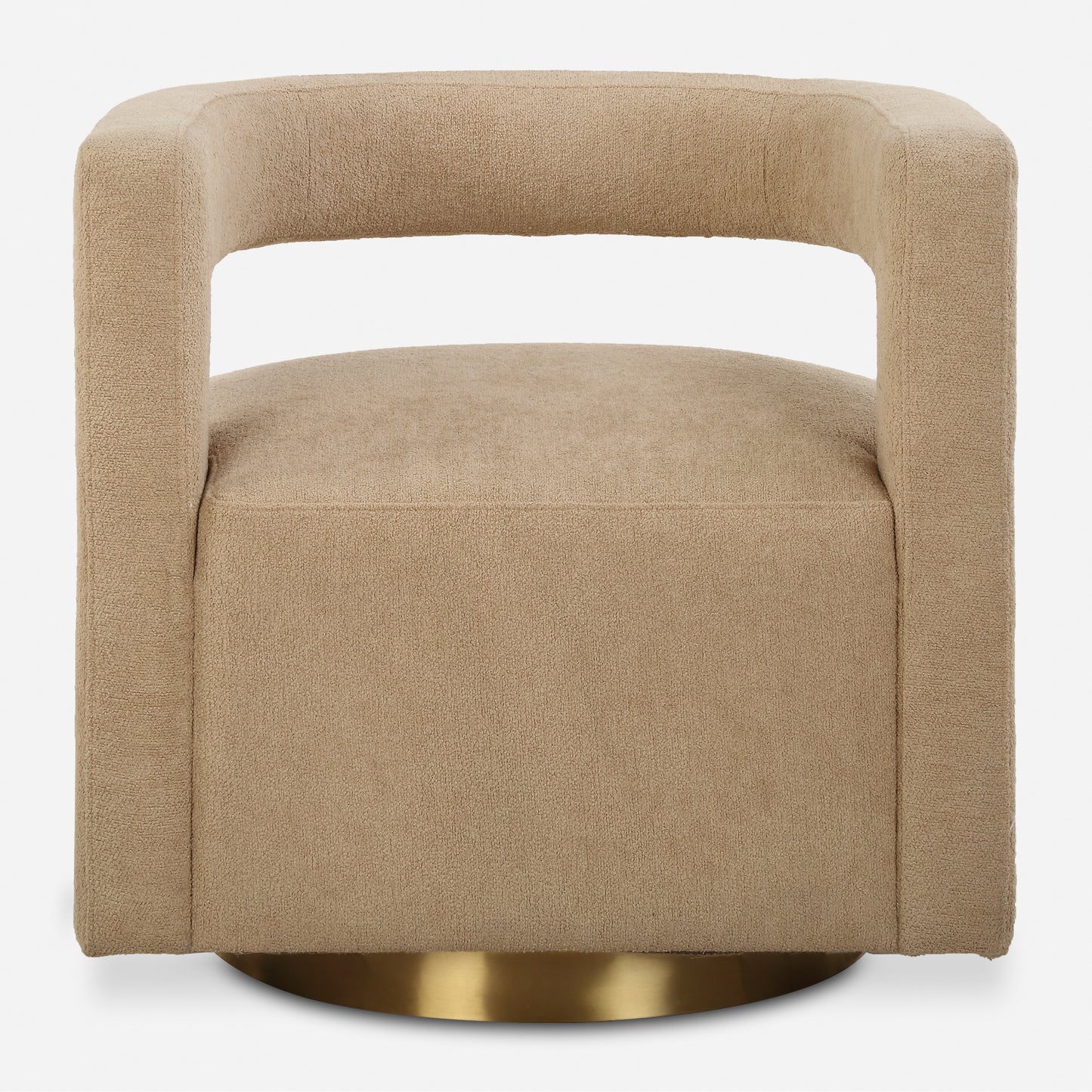 Uttermost Grounded Modern Swivel Chair 23850