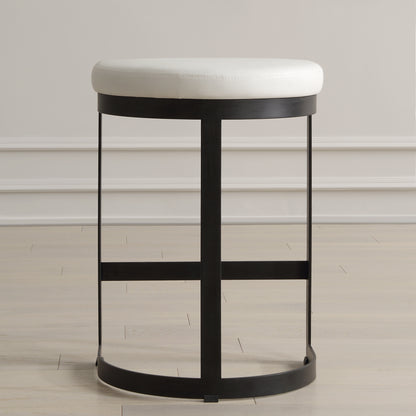 Uttermost Ivanna White Counter Stool 23803