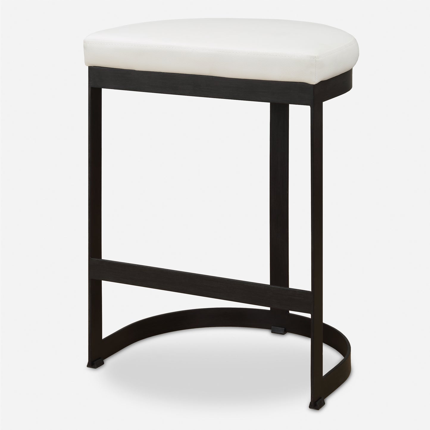 Uttermost Ivanna White Counter Stool 23803