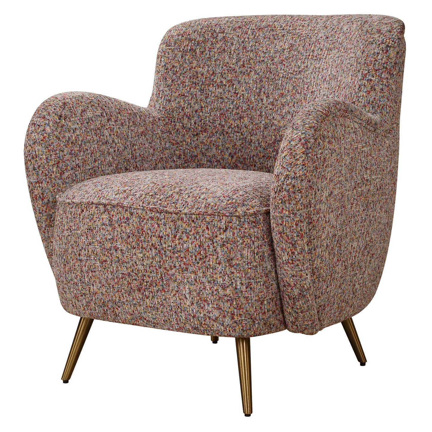 Uttermost Gemstone Confetti Toned Accent Chair 23858