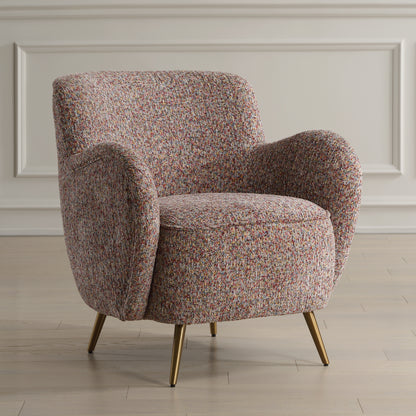 Uttermost Gemstone Confetti Toned Accent Chair 23858