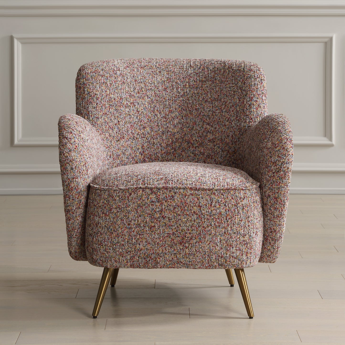 Uttermost Gemstone Confetti Toned Accent Chair 23858