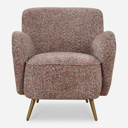 Uttermost Gemstone Confetti Toned Accent Chair 23858