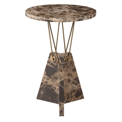 Uttermost Levitate Marble Accent Table 50002