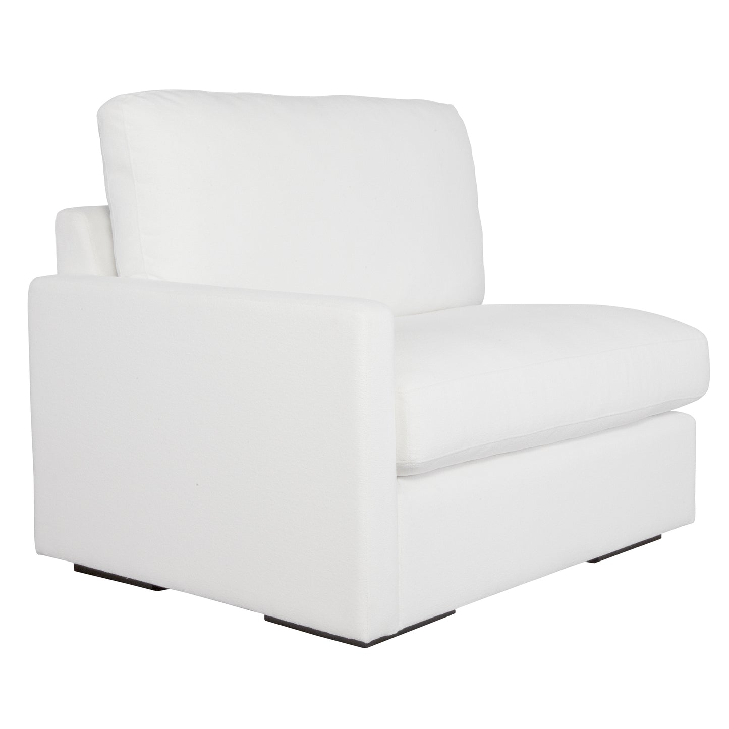 Uttermost Refuge Arctic White Left Arm Facing Sofa 23854-L