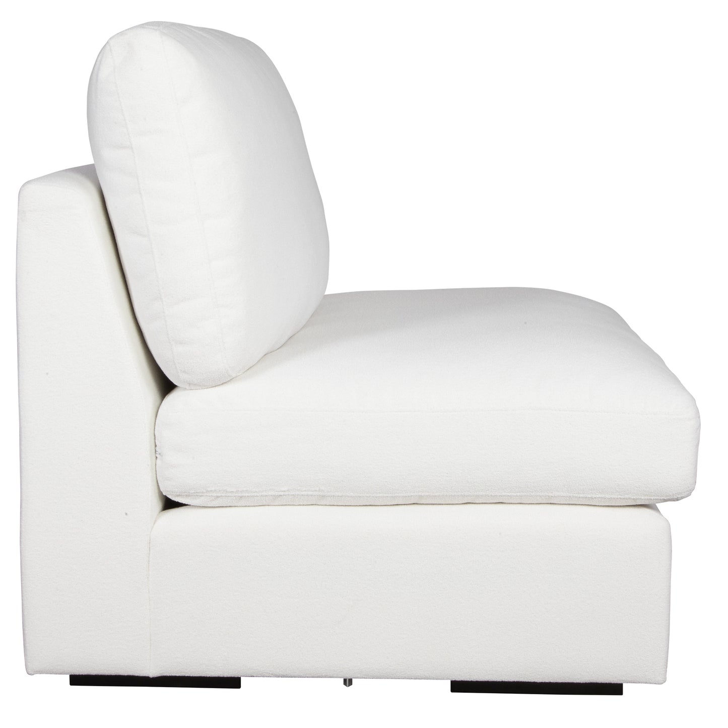 Uttermost Refuge Armless Arctic White Sofa 23854-A