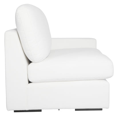 Uttermost Refuge Arctic White Right Arm Facing Sofa 23854-R