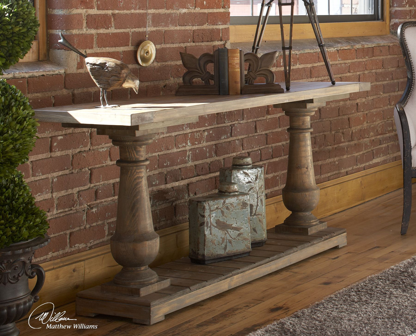 Uttermost Stratford Rustic Console 24250