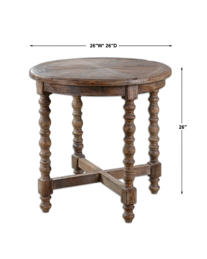 Uttermost Samuelle Wooden End Table 24346