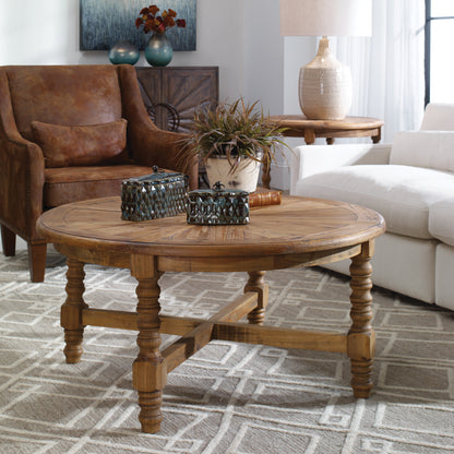 Uttermost Samuelle Wooden Coffee Table 24345