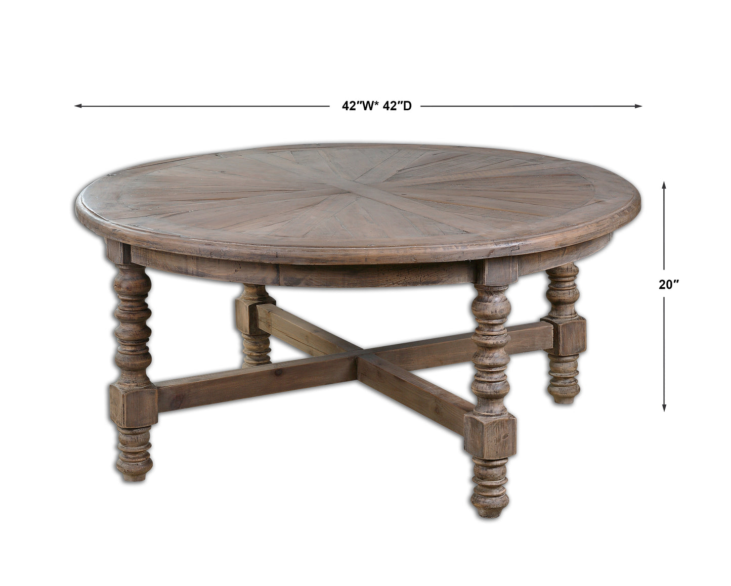 Uttermost Samuelle Wooden Coffee Table 24345