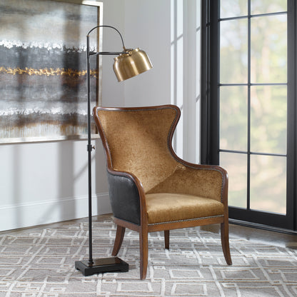 Uttermost Snowden Tan Wing Chair 23158