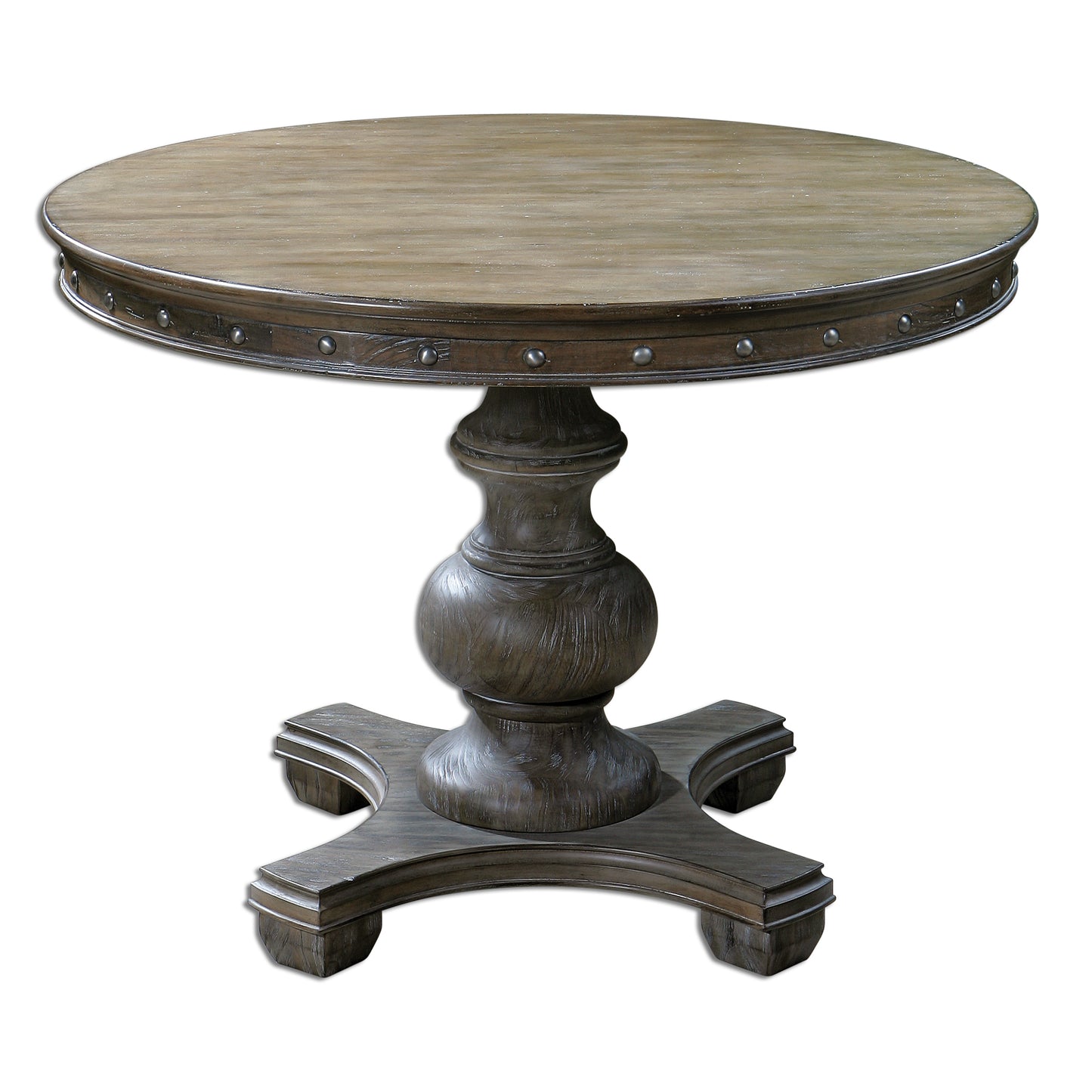 Uttermost Sylvana Wood Round Table 24390