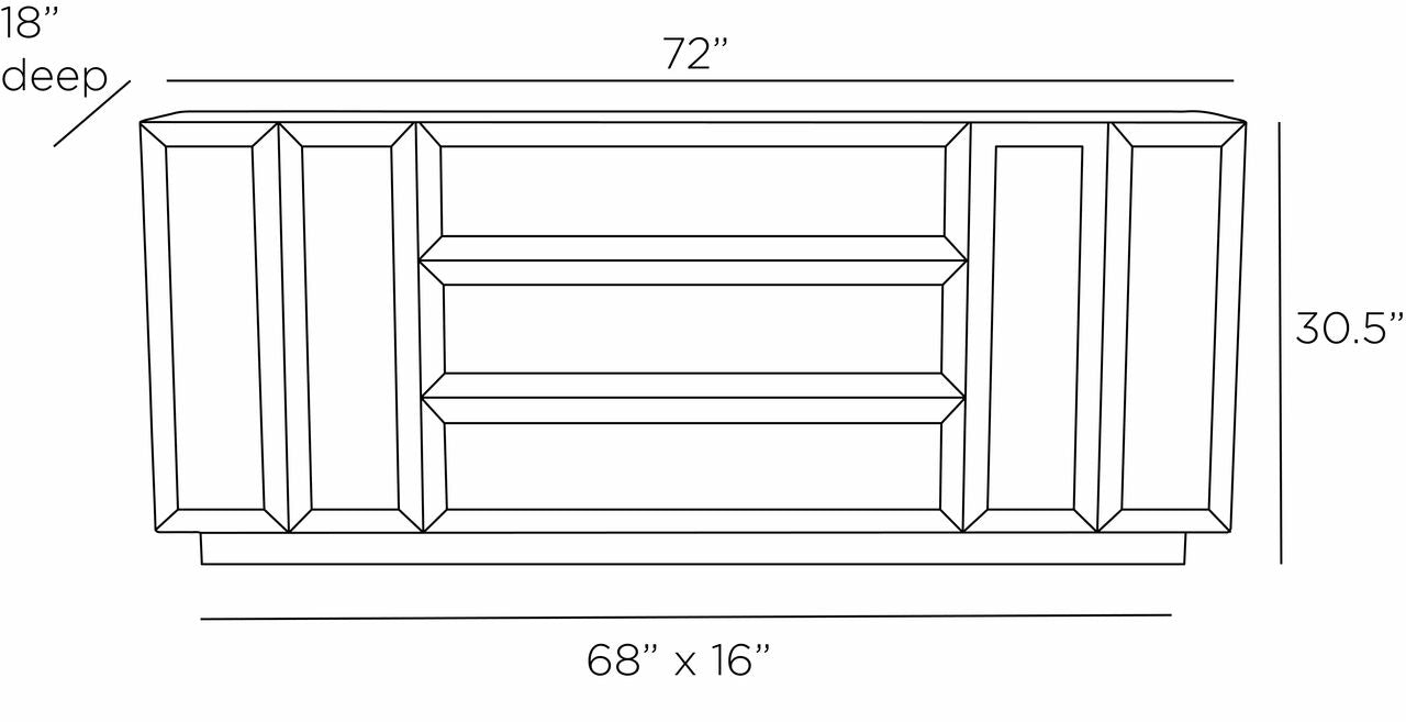 Arteriors Home Vernier Credenza FZS03