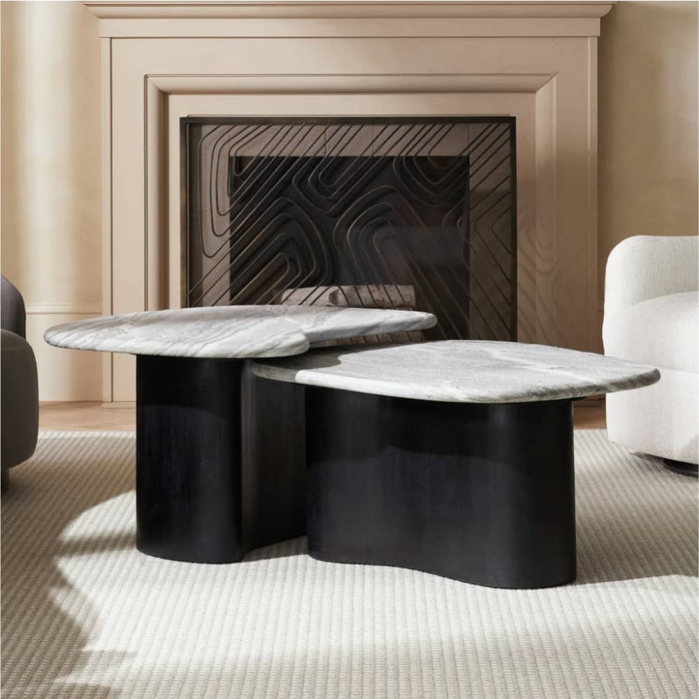 Arteriors Home Melt Coffee Tables, Set Of 2 GAFCI01