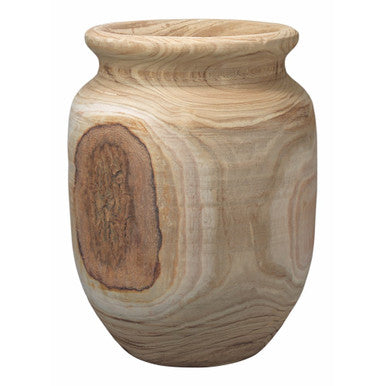 Jamie Young Topanga Wooden Vase in Natural Wood 7TOPA-VAWD