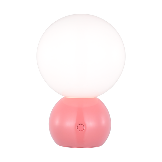 Visual Comfort Studio kate spade new york Suki Portable Mini Table Lamp in Coral KST1231CRL-L1