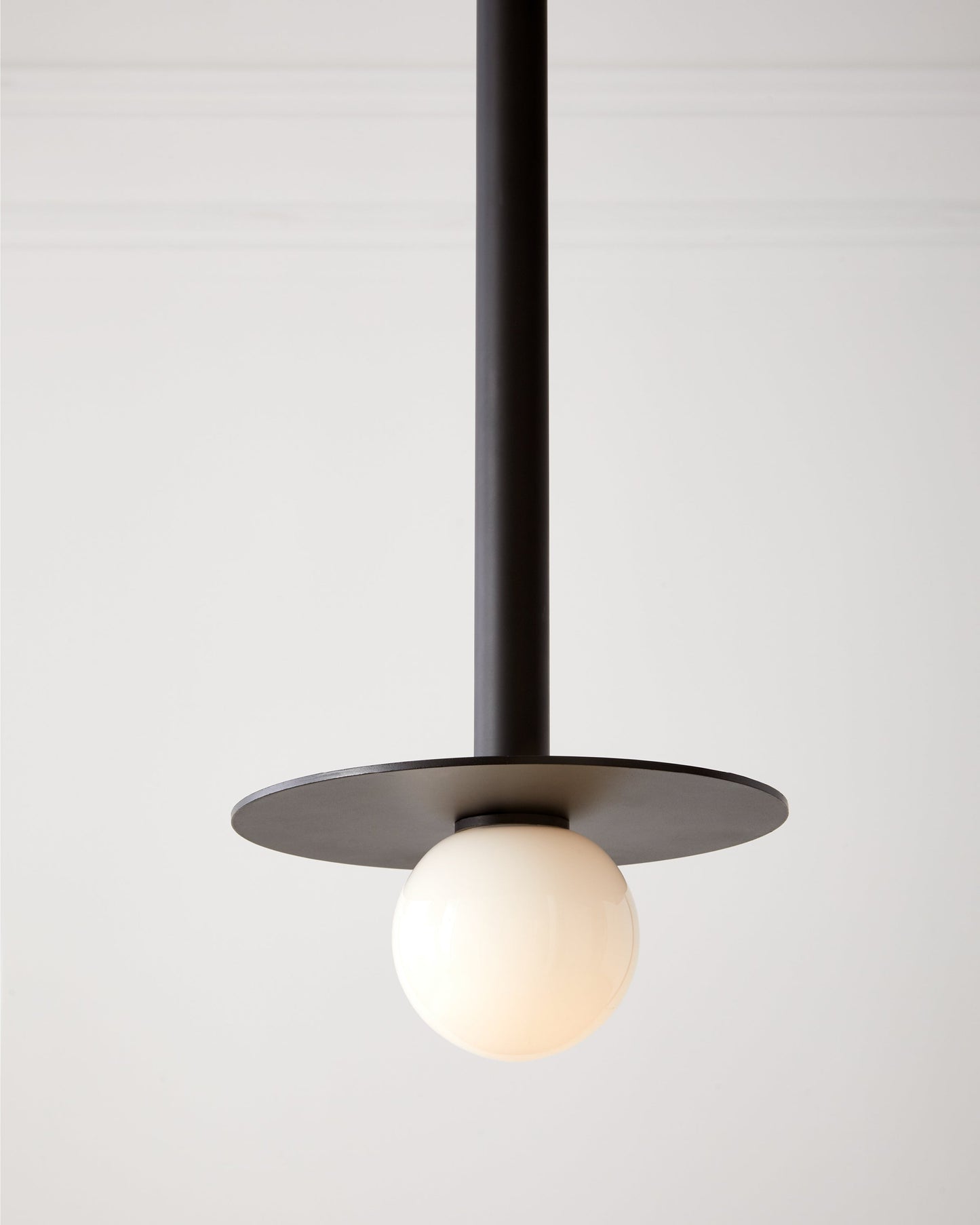 Visual Comfort Studio Kelly Wearstler Nodes Tall Pendant in Midnight Black KP1011MBK