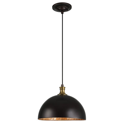 Uttermost Placuna 1 Light Bronze Pendant 22028