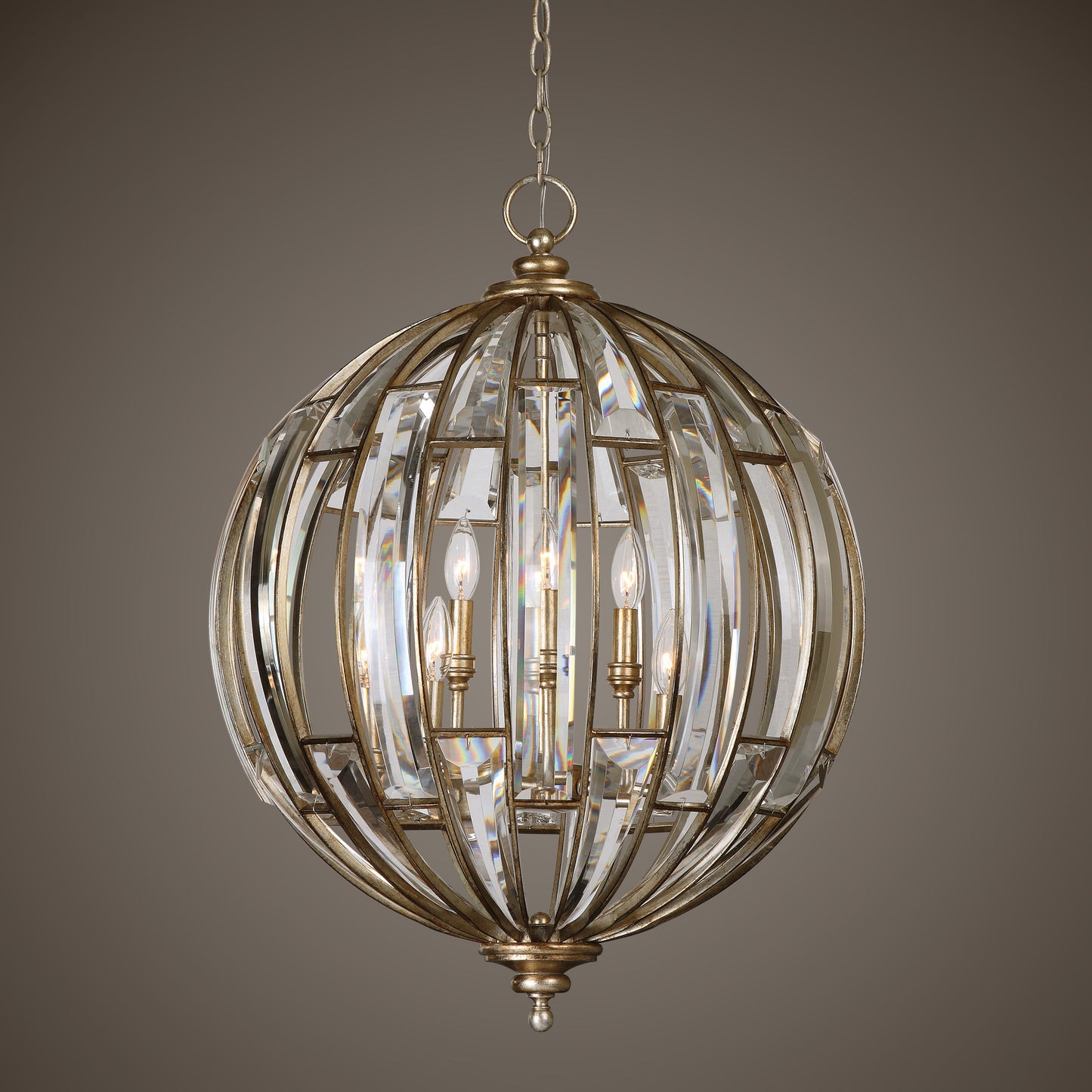 Uttermost Vicentina 6 Light Sphere Pendant 22031