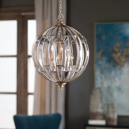 Uttermost Vicentina 6 Light Sphere Pendant 22031