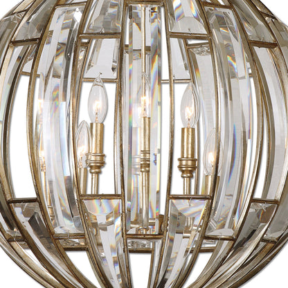 Uttermost Vicentina 6 Light Sphere Pendant 22031