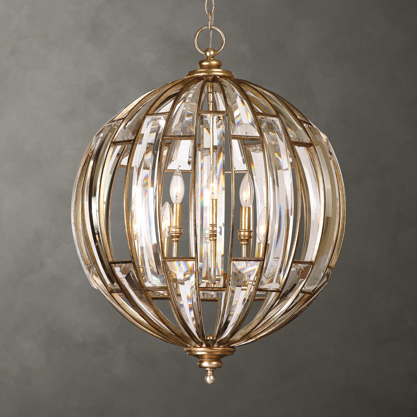 Uttermost Vicentina 6 Light Sphere Pendant 22031