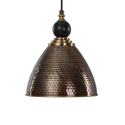 Uttermost Adastra 1 Light Antique Brass Pendant 22052