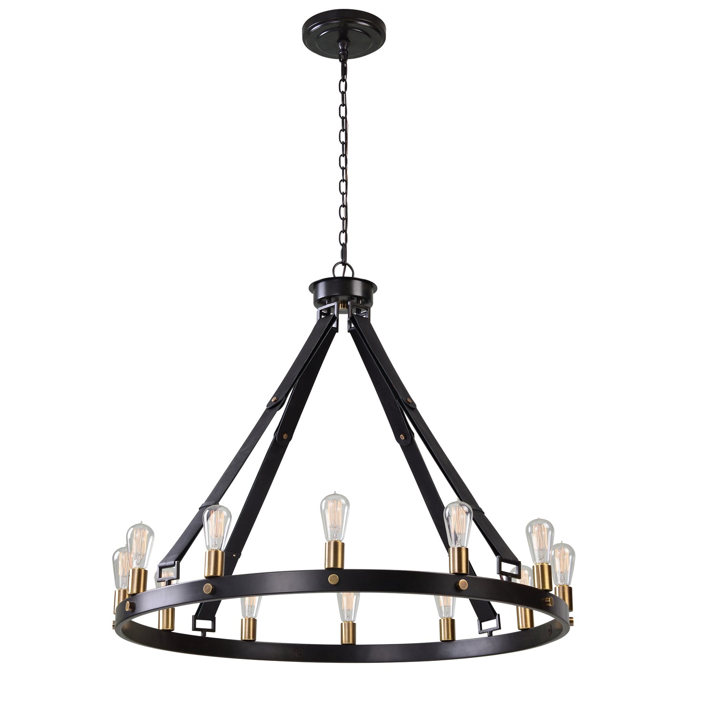 Uttermost Marlow 12 Light Circle Chandelier 21280