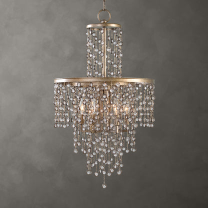 Uttermost Valka 6 Light Crystal Chandelier 21288