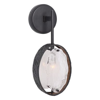 Uttermost Maxin Dark Bronze 1 Light Sconce 22517