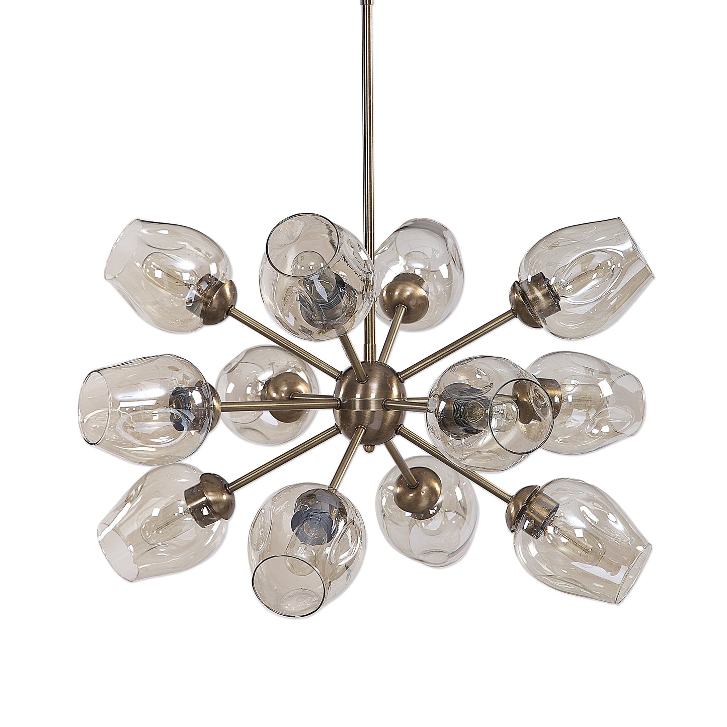 Uttermost Chet 12 Light Sputnik Chandelier 21325