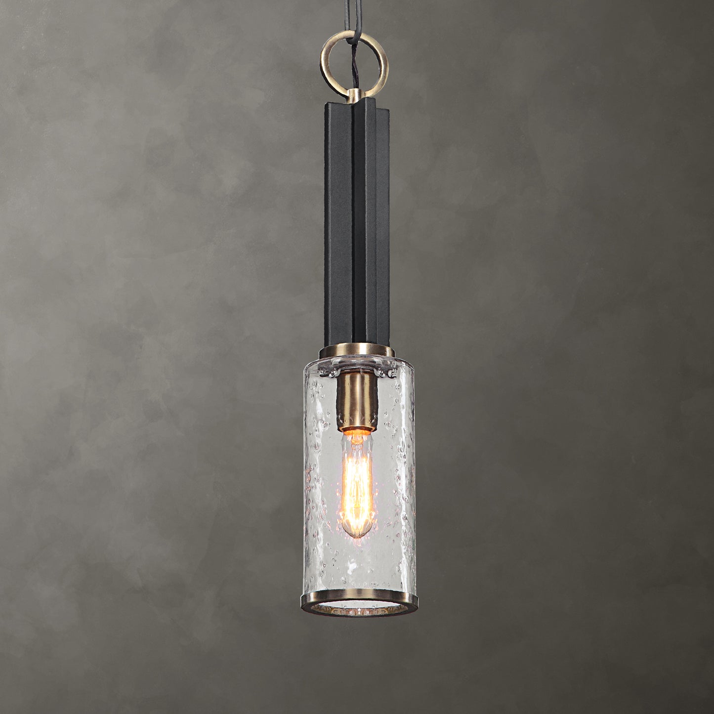 Uttermost Jarsdel 1 Light Industrial Mini Pendant 22191