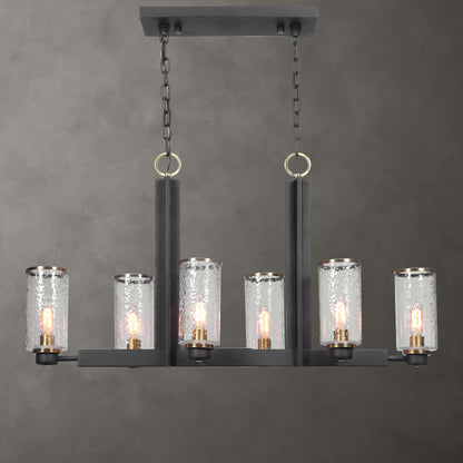 Uttermost Jarsdel 6 Light Industrial Island Light 21333