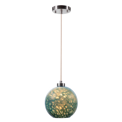 Uttermost Gemblue1 Light Mini Pendant 22198