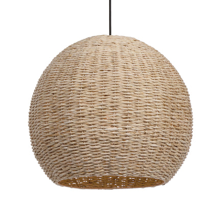 Uttermost  Seagrass 1 Light Dome Pendant 21536