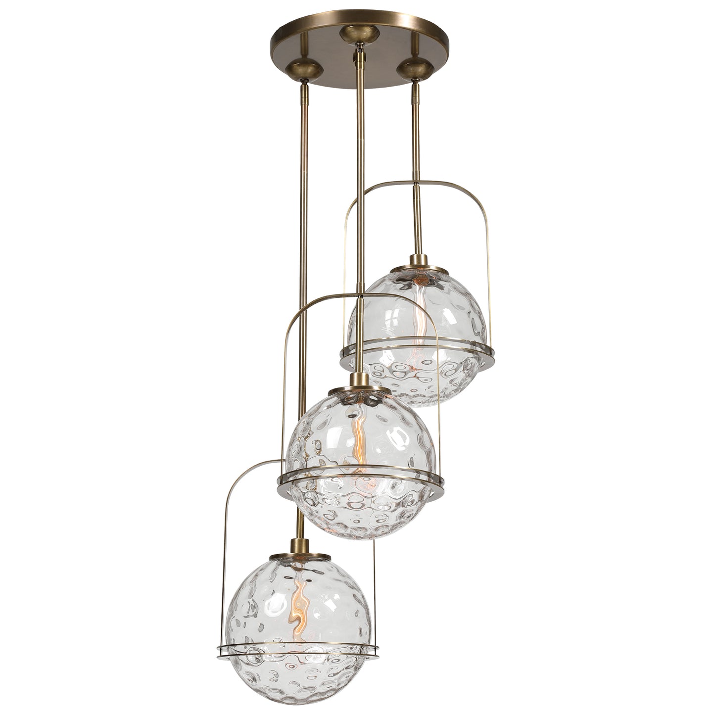 Uttermost Mimas 3 Light Cluster Pendant 21541