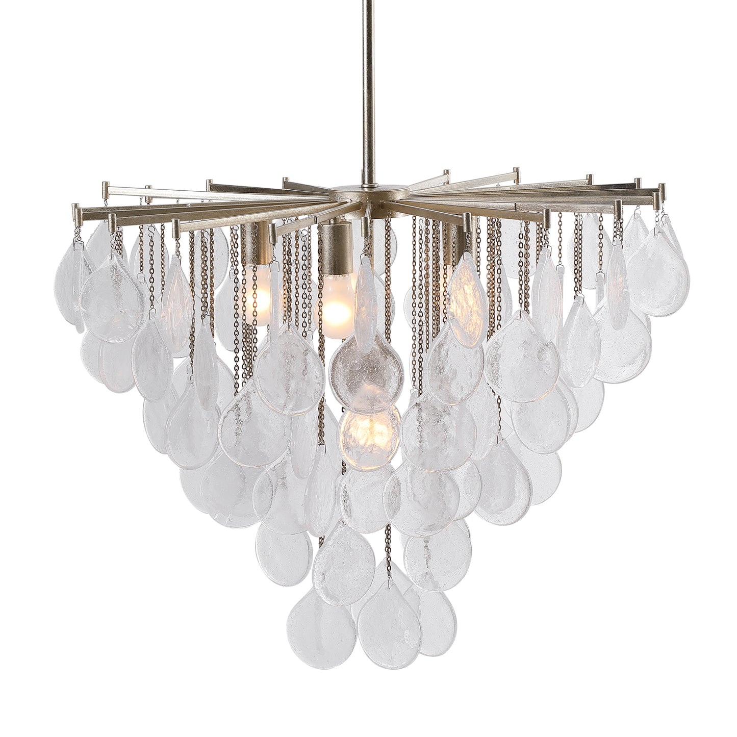 Uttermost Goccia 6 Light Tear Drop Glass Pendant 21544