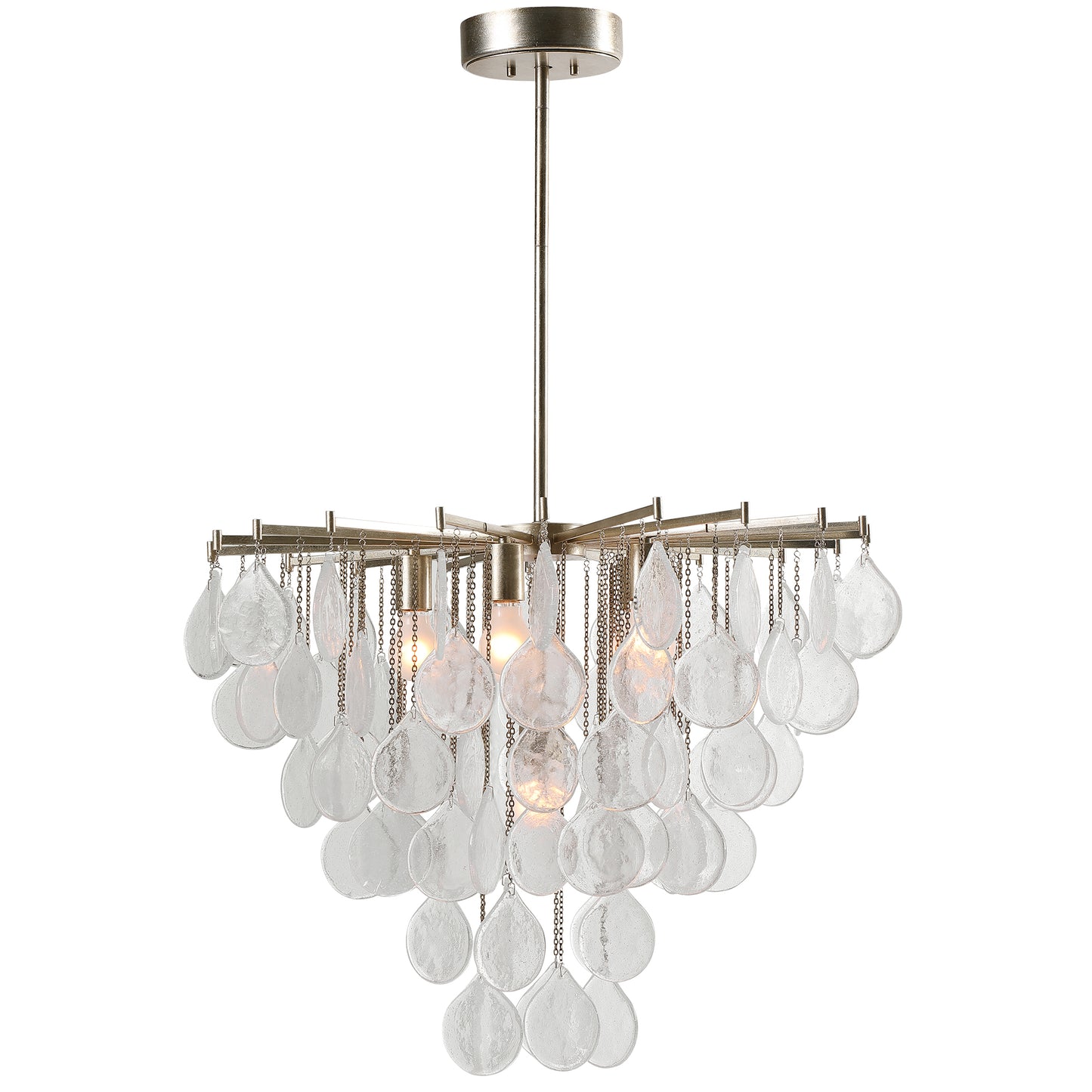 Uttermost Goccia 6 Light Tear Drop Glass Pendant 21544