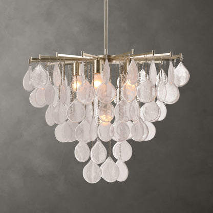 Uttermost Goccia 6 Light Tear Drop Glass Pendant 21544