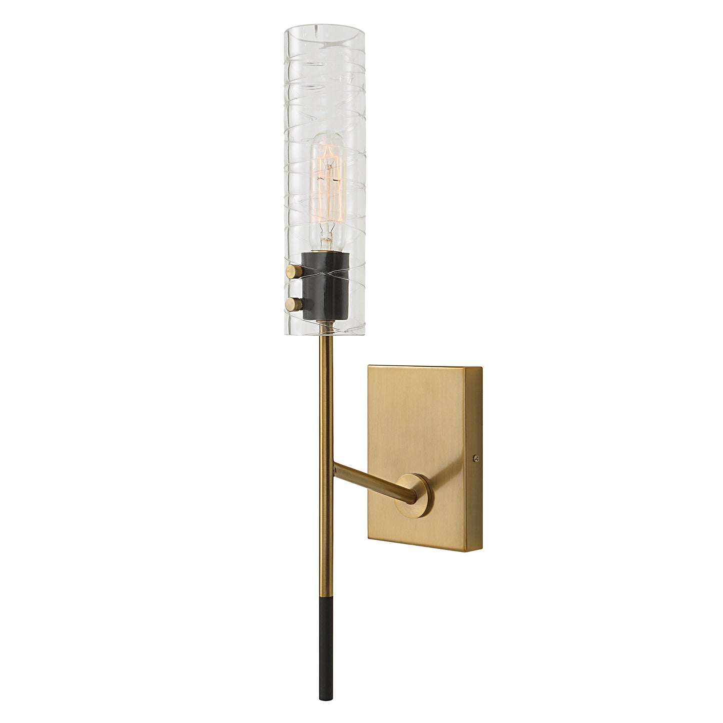 Uttermost Telesto 1 Light Brass Sconce 22553