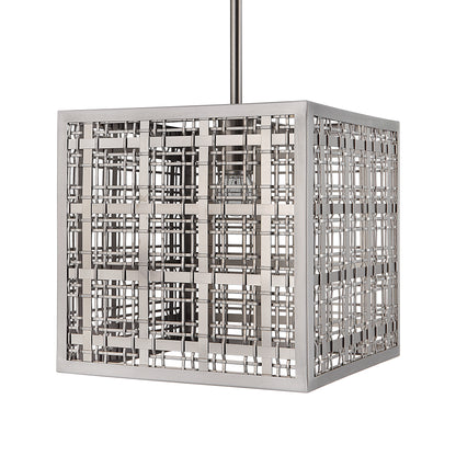 Uttermost Pendleton 1 Light Nickel Pendant 21569