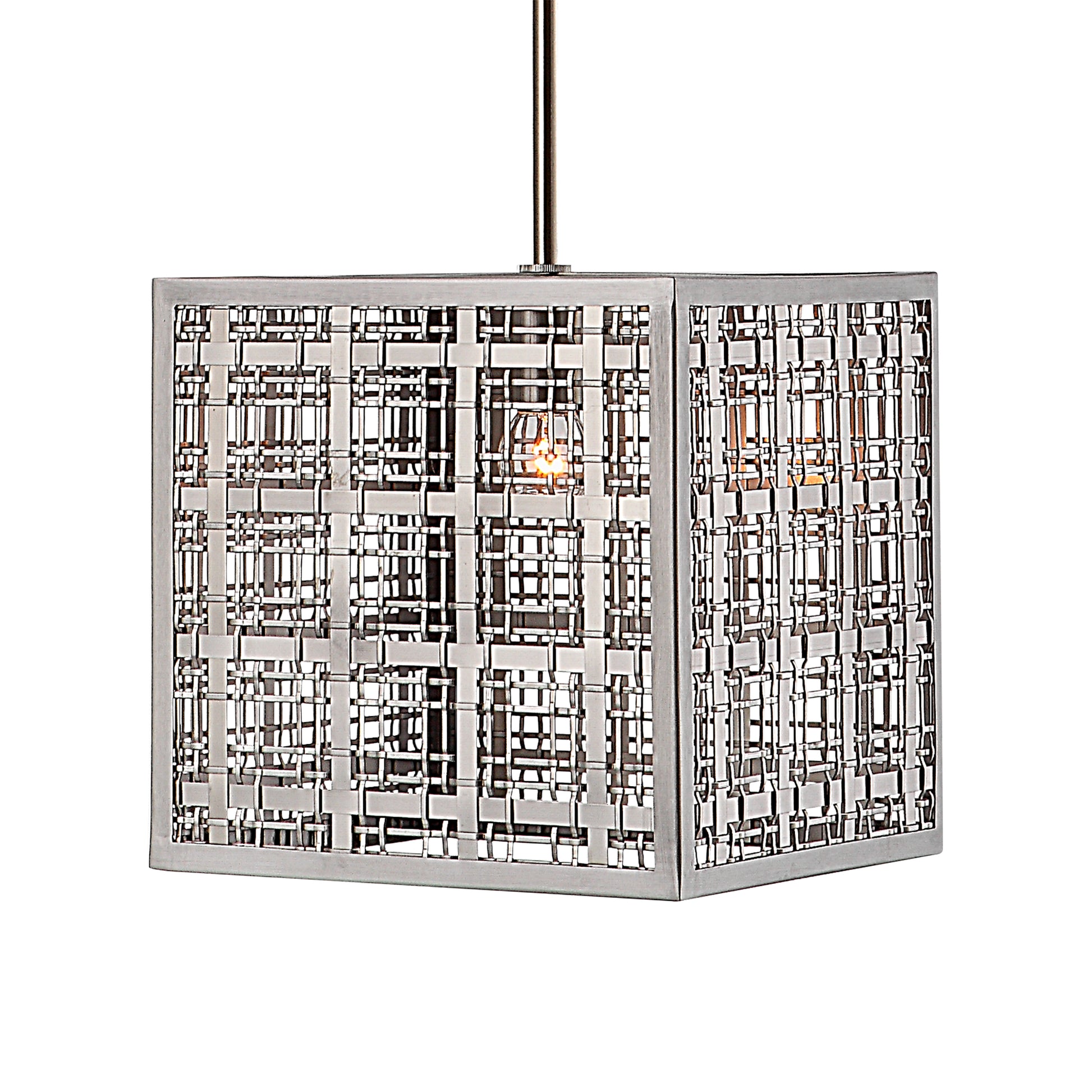 Uttermost Pendleton 1 Light Nickel Pendant 21569