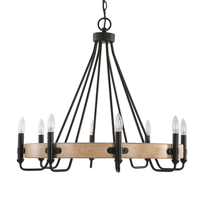 Uttermost Deschutes 8 Light Farmhouse Chandelier 21356