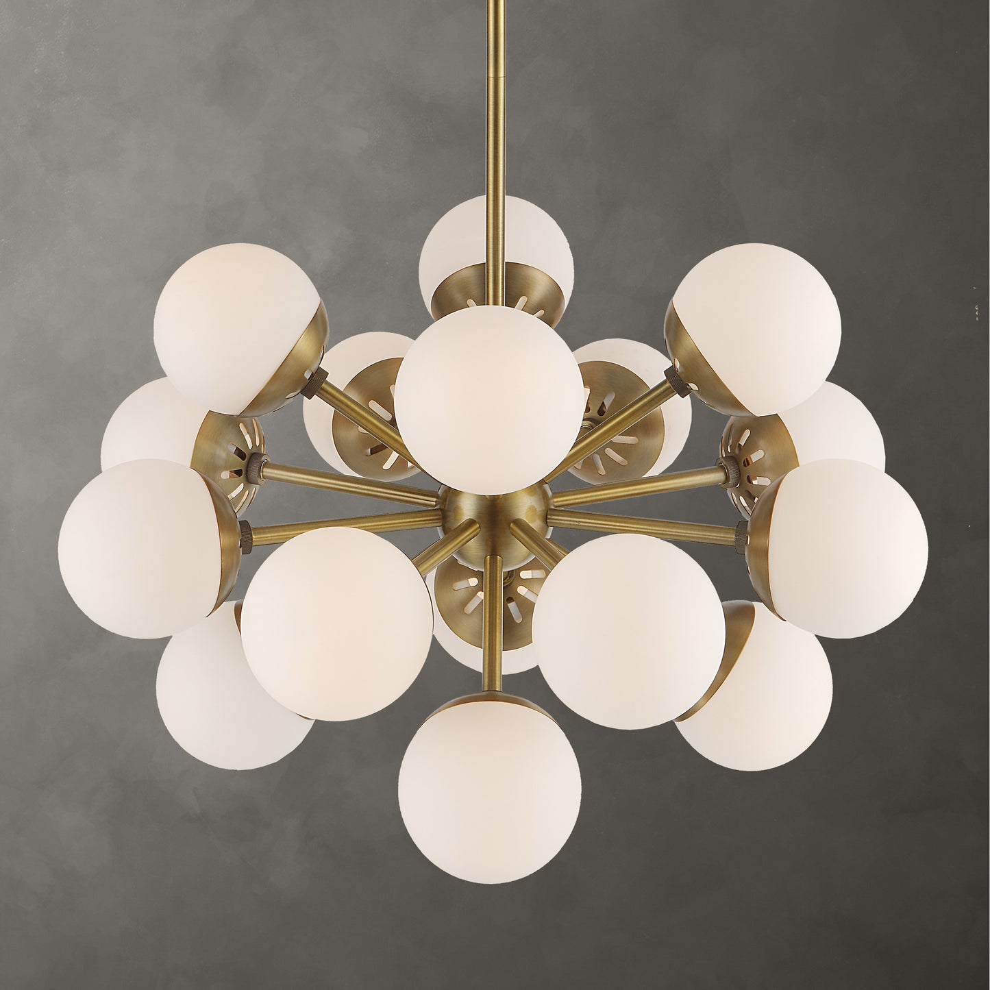 Uttermost Droplet 16 Light Sputnik Chandelier 21357