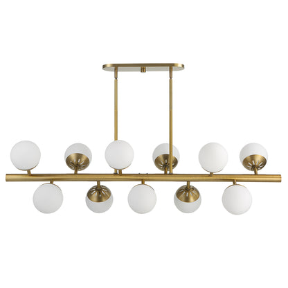 Uttermost Droplet 11 Light Linear Chandelier 21358