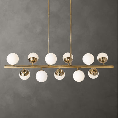 Uttermost Droplet 11 Light Linear Chandelier 21358