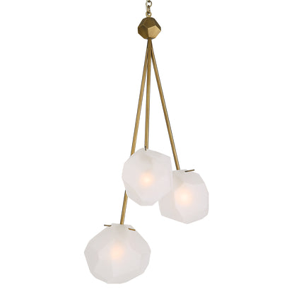 Uttermost Geodesic 3 Light Pendant 21575