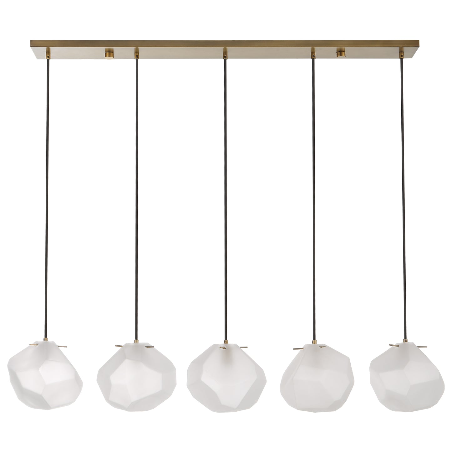 Uttermost Geodesic 5 Light Linear Pendant 21577