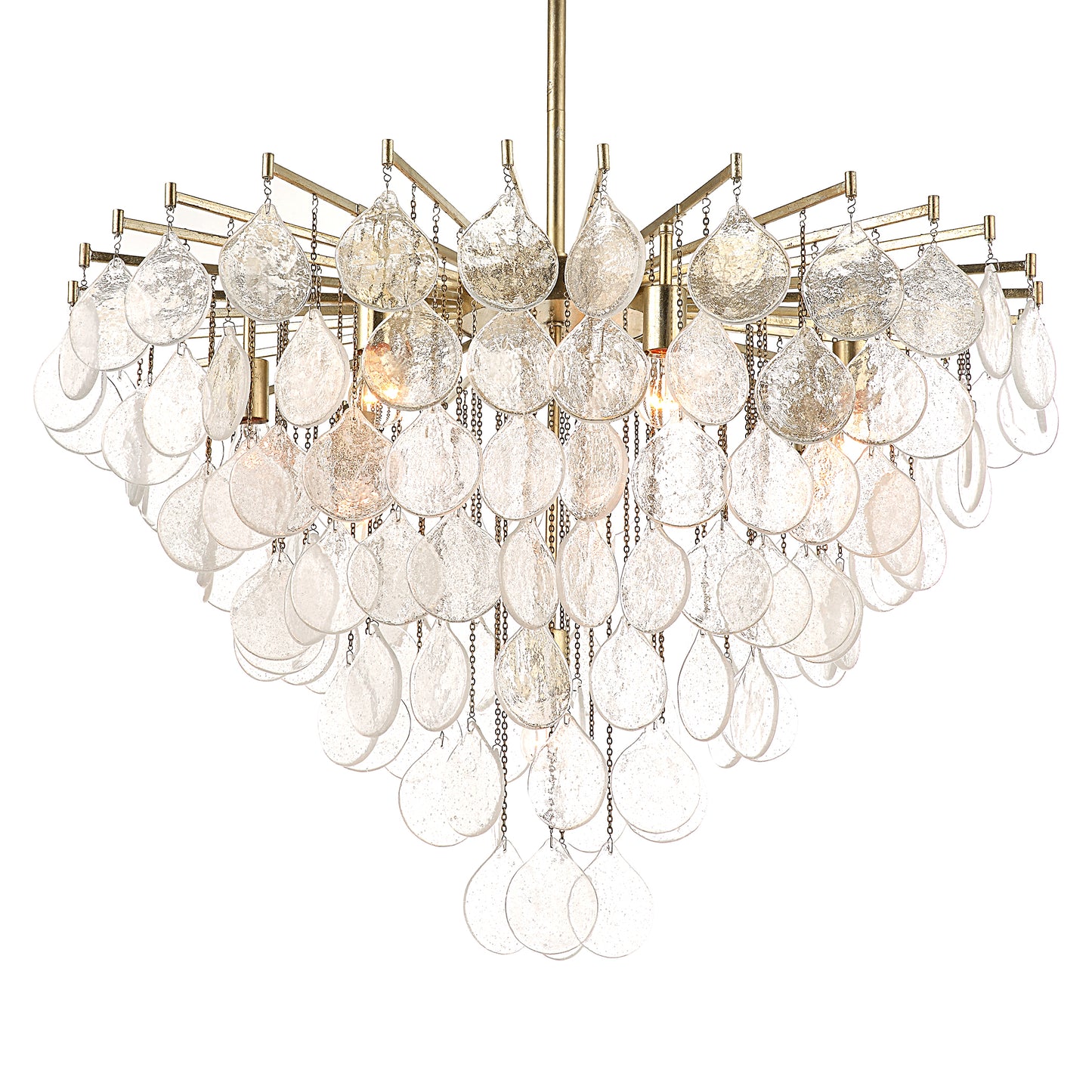 Uttermost Goccia 8 Light Tear Drop Glass Pendant 21583